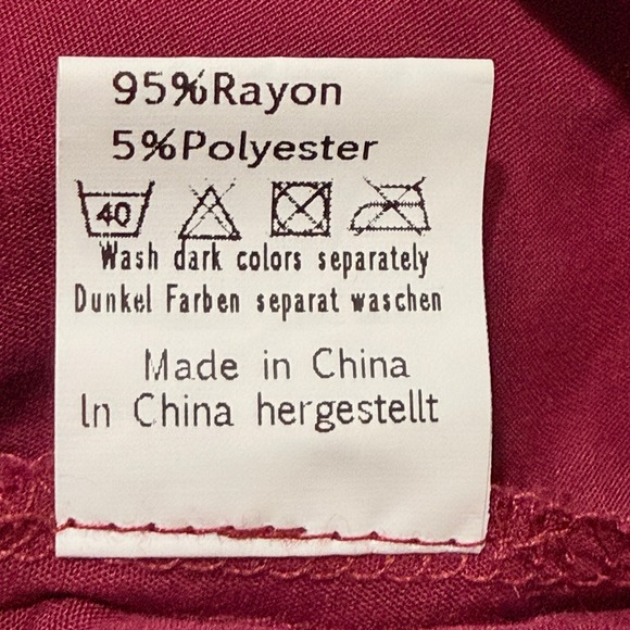 Belle Poque Dress S Burgundy Black Lace Overlay Midi Gothic Dark Romantic Vamp - Picture 9 of 12